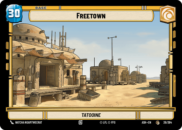 Freetown (ASH) Common Star Wars Unlimited Fantasy Flight Games Standard Non-Foil
