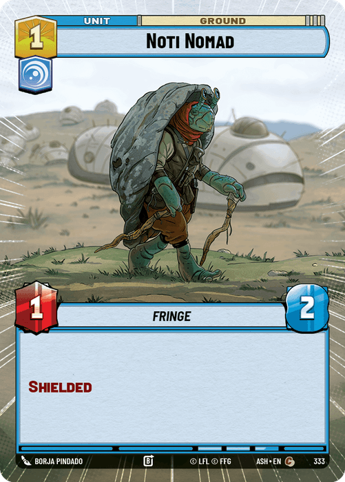 Noti Nomad (ASH) Common Star Wars Unlimited Fantasy Flight Games Hyperspace Non-Foil