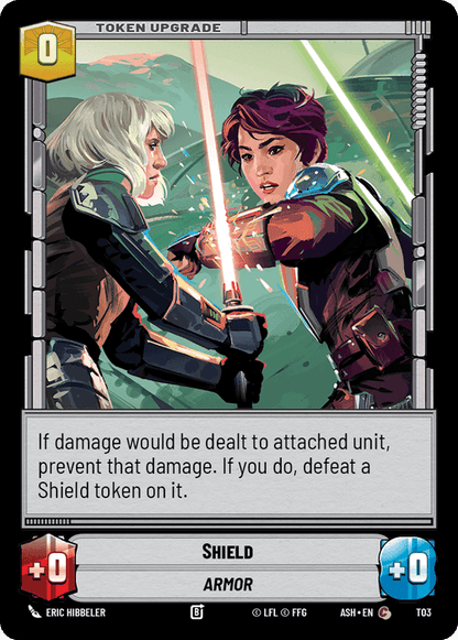 Shield (ASH) Common Star Wars Unlimited Fantasy Flight Games Standard Non-Foil