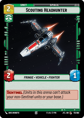 Scouting Headhunter (JTL) Common Fantasy Flight Games Standard Non-Foil