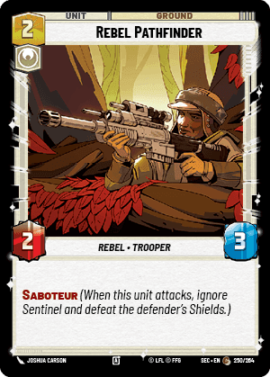 Rebel Pathfinder (SEC) Common Fantasy Flight Games Standard Non-Foil