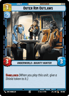 Outer Rim Outlaws (JTL) Common Fantasy Flight Games Standard Non-Foil