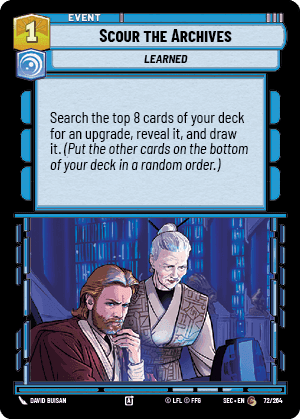 Scour the Archives (SEC) Common Fantasy Flight Games