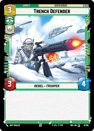 Trench Defender (IBH) Special Fantasy Flight Games Standard Non-Foil