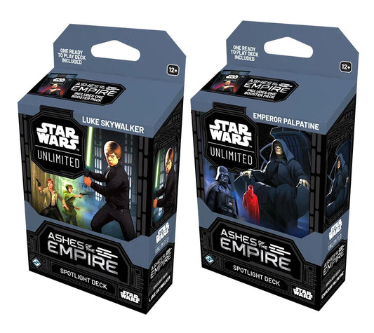 Star Wars Unlimited Ashes of the Empire (ASH) Spotlight Decks