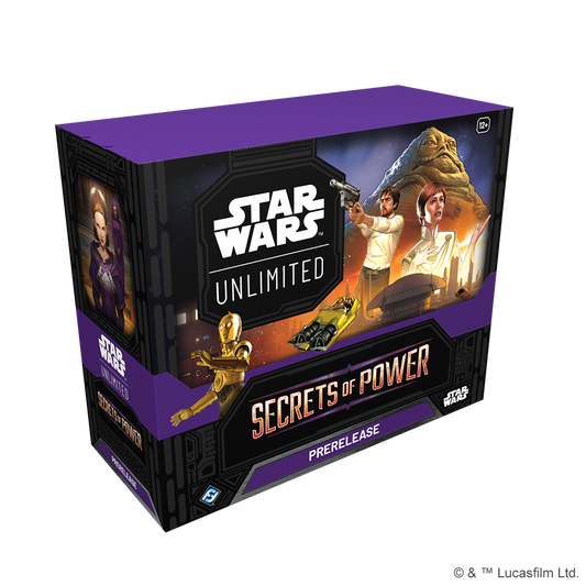 Star Wars Unlimited Secrets of Power (SEC) Prerelease Kit Star Wars Unlimited Fantasy Flight Games