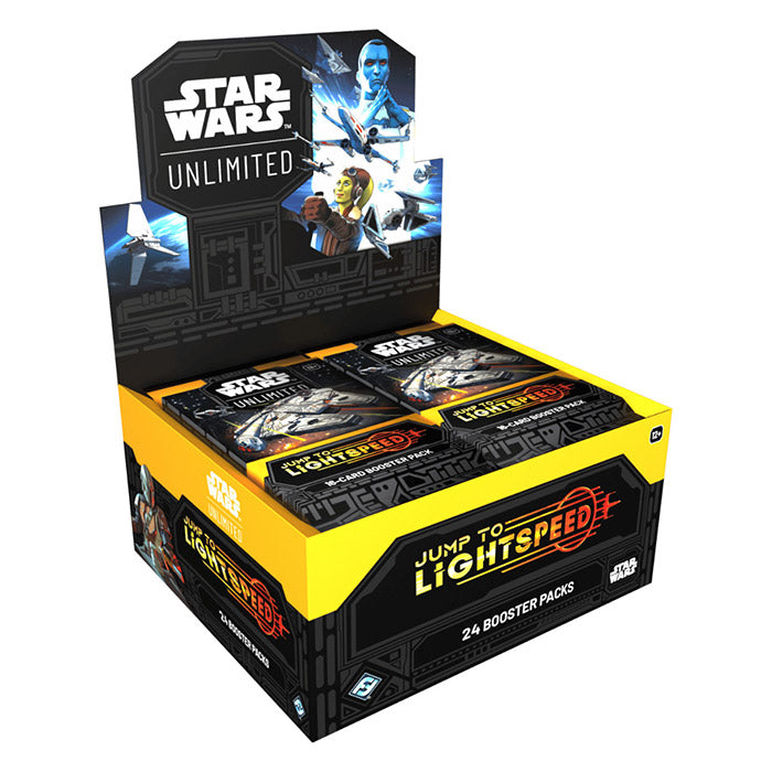Star Wars Unlimited Jump to Lightspeed (JTL) Booster Box – Gameshop of ...