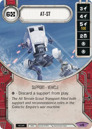 AT-ST (AWK) Legendary Star Wars Destiny Fantasy Flight Games   