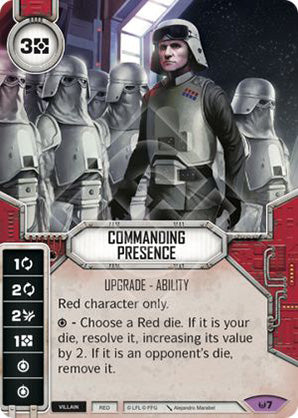 Commanding Presence (AWK) Legendary Star Wars Destiny Fantasy Flight Games   