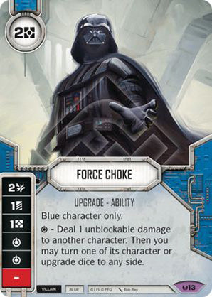 Force Choke (AWK) Legendary Star Wars Destiny Fantasy Flight Games   