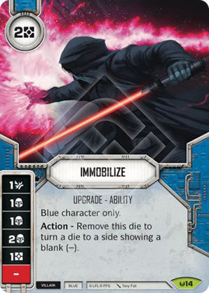 Immobilize (AWK) Rare Star Wars Destiny Fantasy Flight Games   