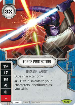 Force Protection (AWK) Rare Star Wars Destiny Fantasy Flight Games   