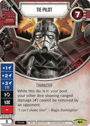 TIE Pilot (SoR) Rare Star Wars Destiny Fantasy Flight Games   