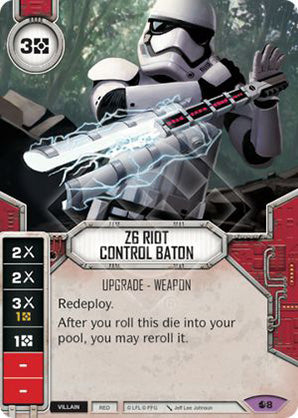 Star Wars Destiny Z6 Riot Control Baton (SoR) Legendary