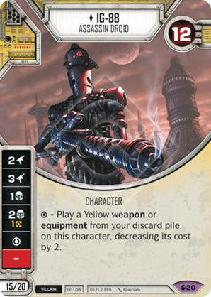 IG-88 - Assassin Droid (SoR) Legendary Star Wars Destiny Fantasy Flight Games   