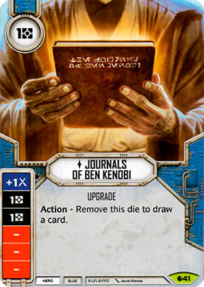 Journals of Ben Kenobi (SoR) Rare Star Wars Destiny Fantasy Flight Games   