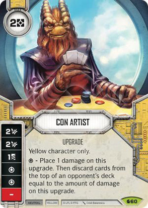 Con Artist (SoR) Rare Star Wars Destiny Fantasy Flight Games   