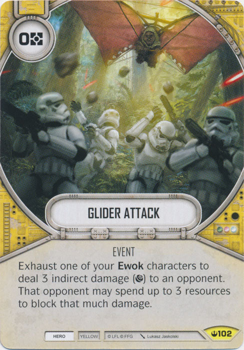 Glider Attack (SOH) Uncommon Star Wars Destiny Fantasy Flight Games   