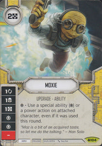 Star Wars Destiny Moxie (CONV) Rare