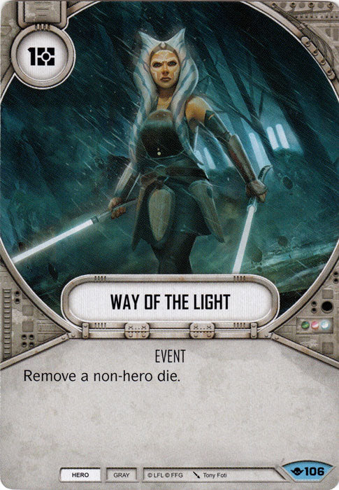 Way of the Light (WOTF) Common Star Wars Destiny Fantasy Flight Games   