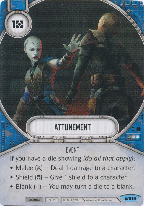 Star Wars Destiny Attunement (CONV) Common