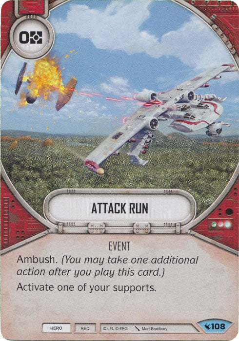 Attack Run (LEG) Common Star Wars Destiny Fantasy Flight Games   