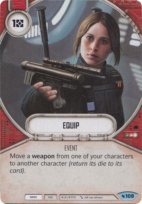 Equip (LEG) Common Star Wars Destiny Fantasy Flight Games   