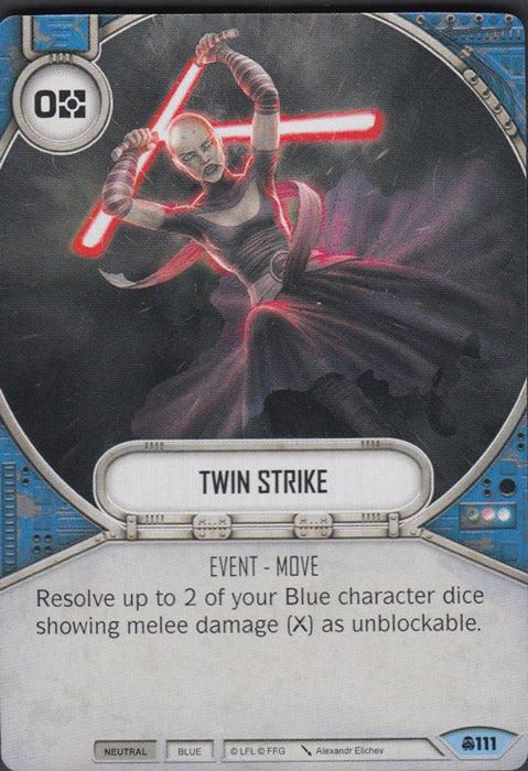 Twin Strike (CONV) Common Star Wars Destiny Fantasy Flight Games   