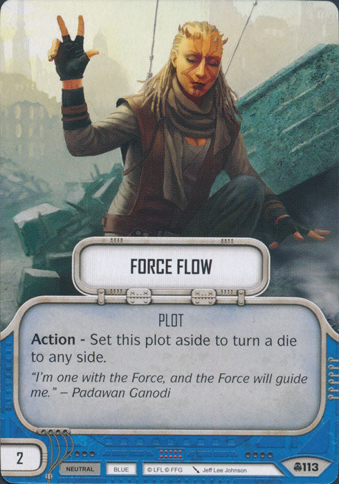 Force Flow (CONV) Starter Star Wars Destiny Fantasy Flight Games   