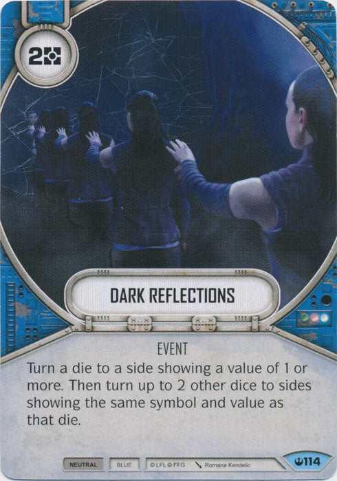 Dark Reflections (SOH) Common Star Wars Destiny Fantasy Flight Games   