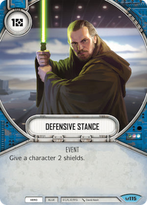 Defensive Stance (AWK) Common Star Wars Destiny Fantasy Flight Games   