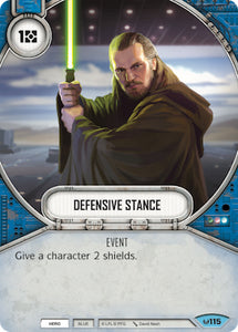 Star Wars Destiny Defensive Stance (AWK) Common