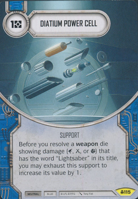 Star Wars Destiny Diatium Power Cell (CONV) Uncommon