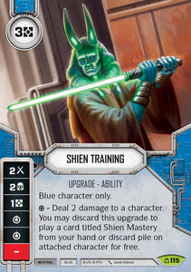 Star Wars Destiny Shien Training (CM) Rare