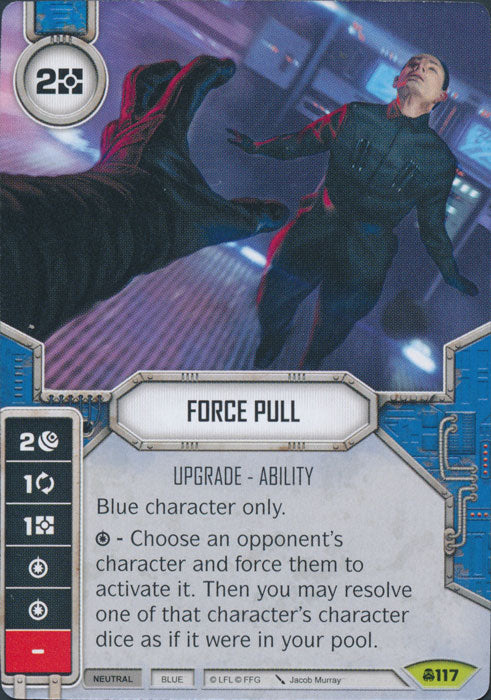 Force Pull (CONV) Rare Star Wars Destiny Fantasy Flight Games   