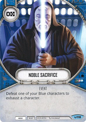 Noble Sacrifice (AWK) Common Star Wars Destiny Fantasy Flight Games   
