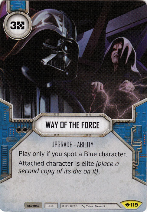 Way of the Force (WotF) Uncommon Star Wars Destiny Fantasy Flight Games   