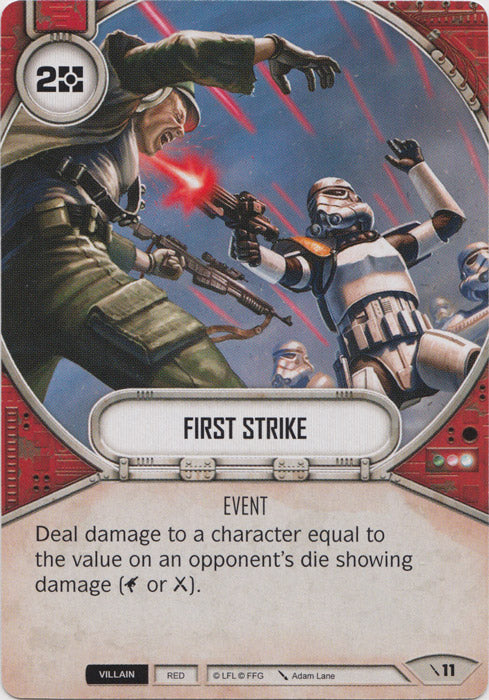 First Strike (2PG) Starter Star Wars Destiny Fantasy Flight Games   