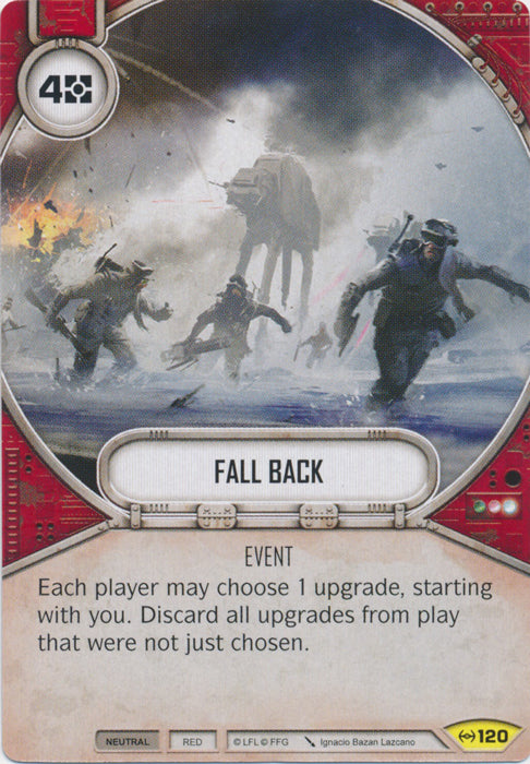 Fall Back (EAW) Uncommon Star Wars Destiny Fantasy Flight Games   