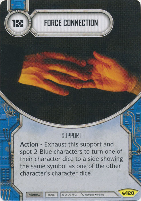 Force Connection (SOH) Uncommon Star Wars Destiny Fantasy Flight Games   