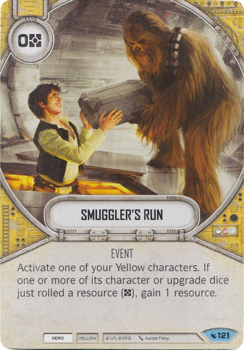 Smuggler's Run (LEG) Common Star Wars Destiny Fantasy Flight Games   