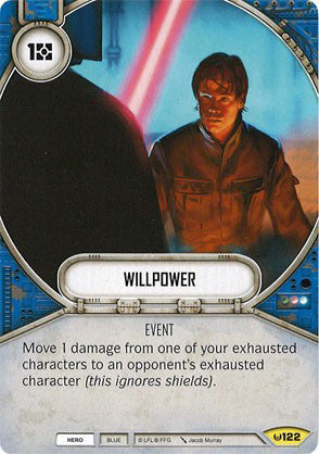 Willpower (AWK) Uncommon Star Wars Destiny Fantasy Flight Games   