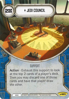 Jedi Council (AWK) Uncommon Star Wars Destiny Fantasy Flight Games   