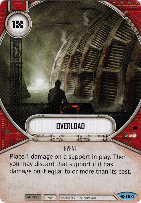 Overload (WOTF) Common Star Wars Destiny Fantasy Flight Games   