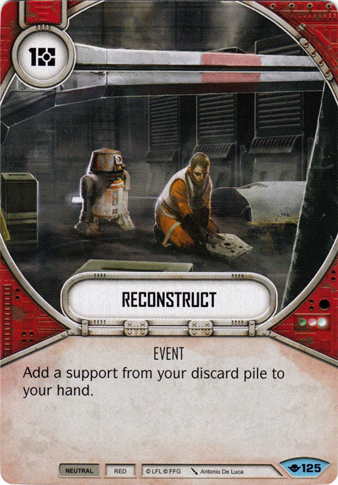 Reconstruct (WOTF) Common Star Wars Destiny Fantasy Flight Games   