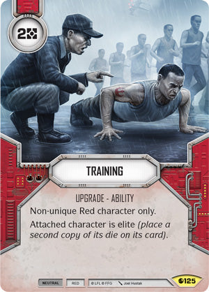 Training (SoR) Uncommon Star Wars Destiny Fantasy Flight Games   