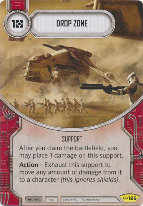 Drop Zone (EAW) Uncommon Star Wars Destiny Fantasy Flight Games   