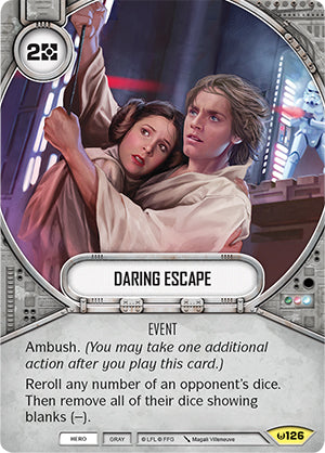 Daring Escape (AWK) Uncommon Star Wars Destiny Fantasy Flight Games   