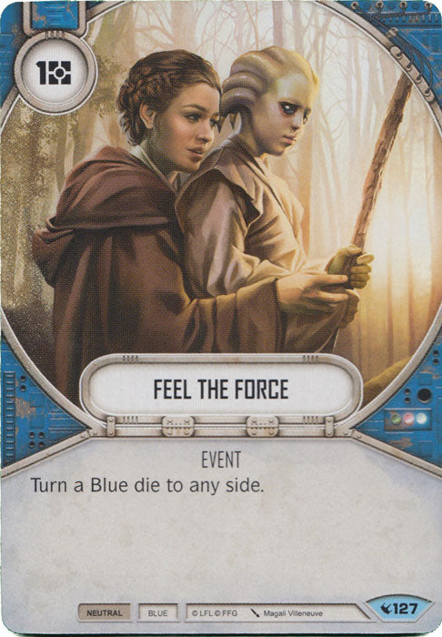 Feel The Force (LEG) Common Star Wars Destiny Fantasy Flight Games   