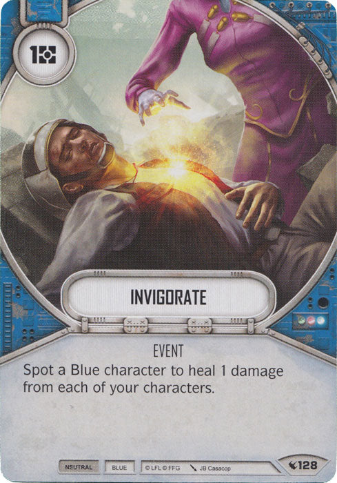 Invigorate (LEG) Starter Star Wars Destiny Fantasy Flight Games   